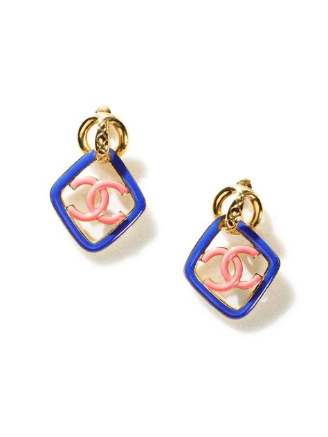 chanel earrings saks fifth ave|designer chanel earrings okc.